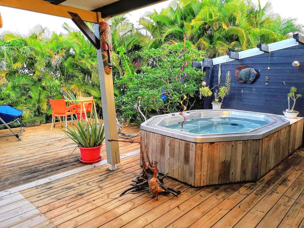 Bungalow La Perle - Jacuzzi - Piscine Saint-Francois  Eksteriør billede